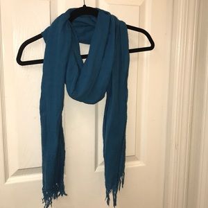Blue scarf